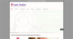Desktop Screenshot of lagreenville.com